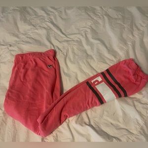 Victoria Secret pink jogger sweats new never worn